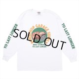 PORKCHOP/PC＆SCREW L/S TEE（WHITE）［プリント長袖T-24春夏］
