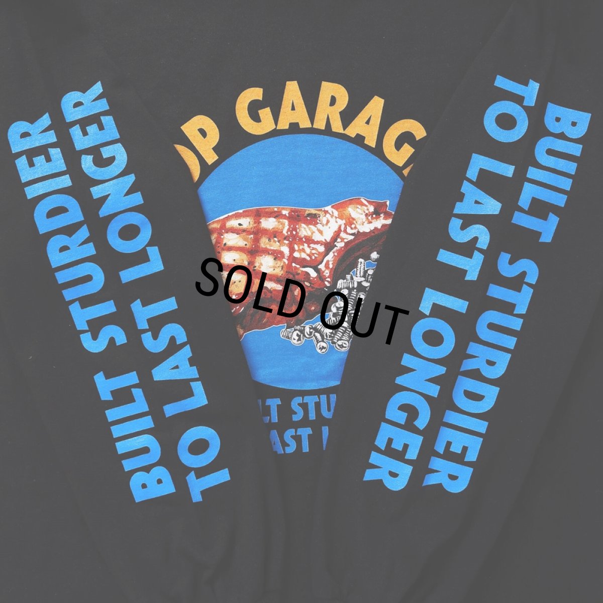 画像3: PORKCHOP/PC＆SCREW L/S TEE（BLACK）［プリント長袖T-24春夏］ (3)