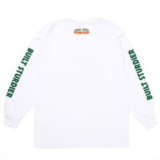 画像2: PORKCHOP/PC＆SCREW L/S TEE（WHITE）［プリント長袖T-24春夏］ (2)