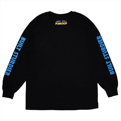 他の写真2: PORKCHOP/PC＆SCREW L/S TEE（BLACK）［プリント長袖T-24春夏］