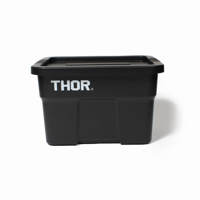 画像2: WACKO MARIA/THOR / LARGE TOTES WITH LID DC 22L（BLACK）［22L コンテナ-24春夏］