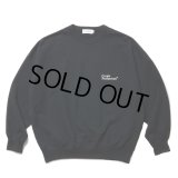 COOTIE PRODUCTIONS/Open End Yarn Plain Sweat Crew（Black）［スウェットクルー-24春夏］