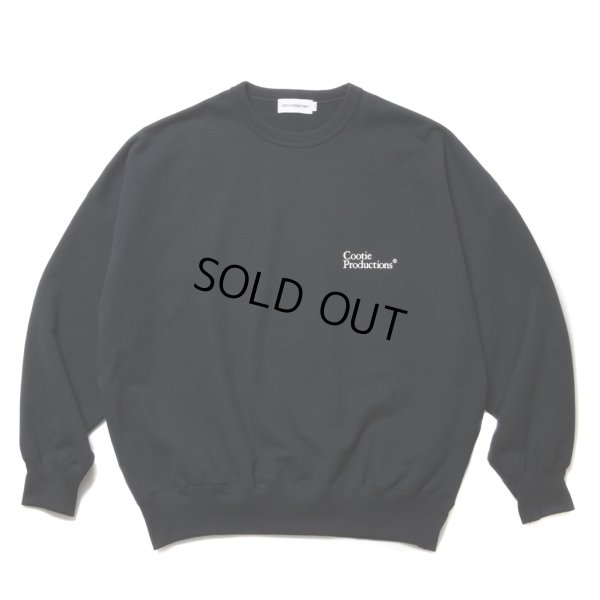 画像1: COOTIE PRODUCTIONS/Open End Yarn Plain Sweat Crew（Black）［スウェットクルー-24春夏］