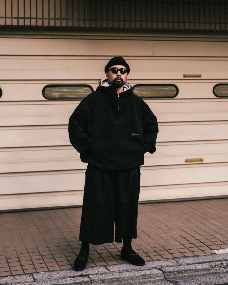 画像3: COOTIE PRODUCTIONS/N/L/C Weather Cloth Anorak Hoodie（Black）［アノラックフーディー-24春夏］