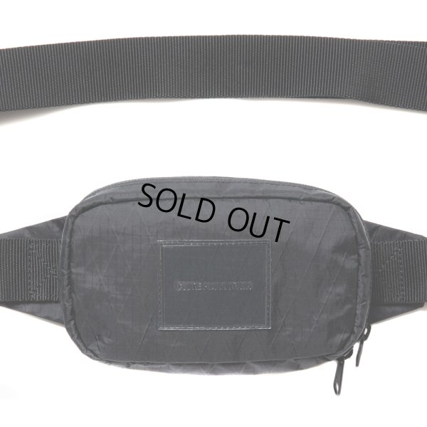 画像2: COOTIE PRODUCTIONS/Compact Waist Bag（X-PAC）（Black）［コンパクトウエストバッグ-24春夏］