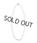COOTIE PRODUCTIONS/Distortion Pearl Necklace（White）［ディストーションパールネックレス-24春夏］