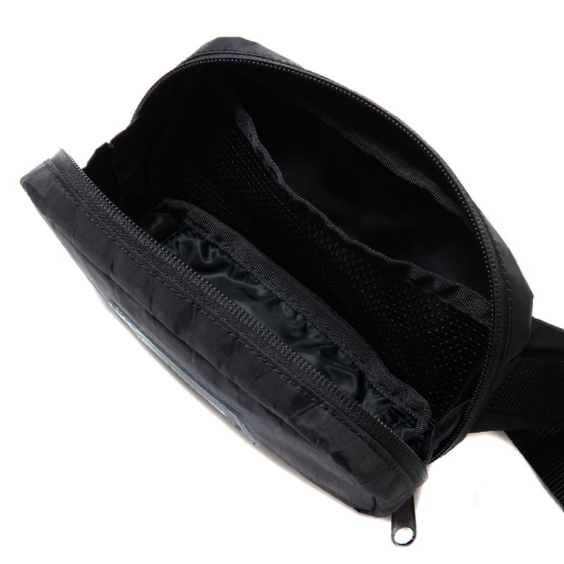 画像2: COOTIE PRODUCTIONS/Compact Waist Bag（X-PAC）（Black）［コンパクトウエストバッグ-24春夏］