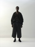 画像4: COOTIE PRODUCTIONS/Combat Wool Twill Shin Cut Wide Easy Trousers（Black）［シンカットワイドイージートラウザース-24春夏］ (4)