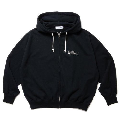 他の写真1: COOTIE PRODUCTIONS/Open End Yarn Plain Sweat Hoodie（Black）［ジップアップフーディー-24春夏］