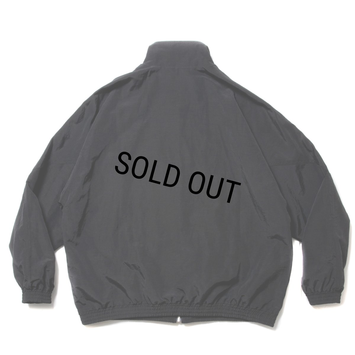 画像2: COOTIE PRODUCTIONS/N/L/C Weather Cloth Track Jacket（Black）［トラックJKT-24春夏］ (2)