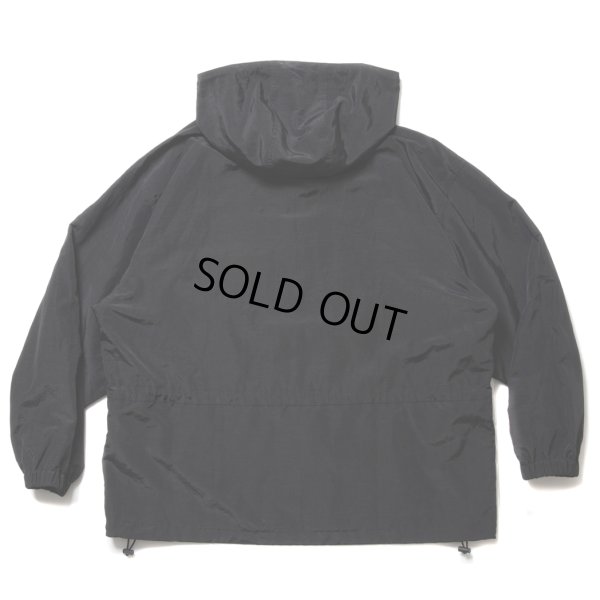 画像2: COOTIE PRODUCTIONS/N/L/C Weather Cloth Anorak Hoodie（Black）［アノラックフーディー-24春夏］