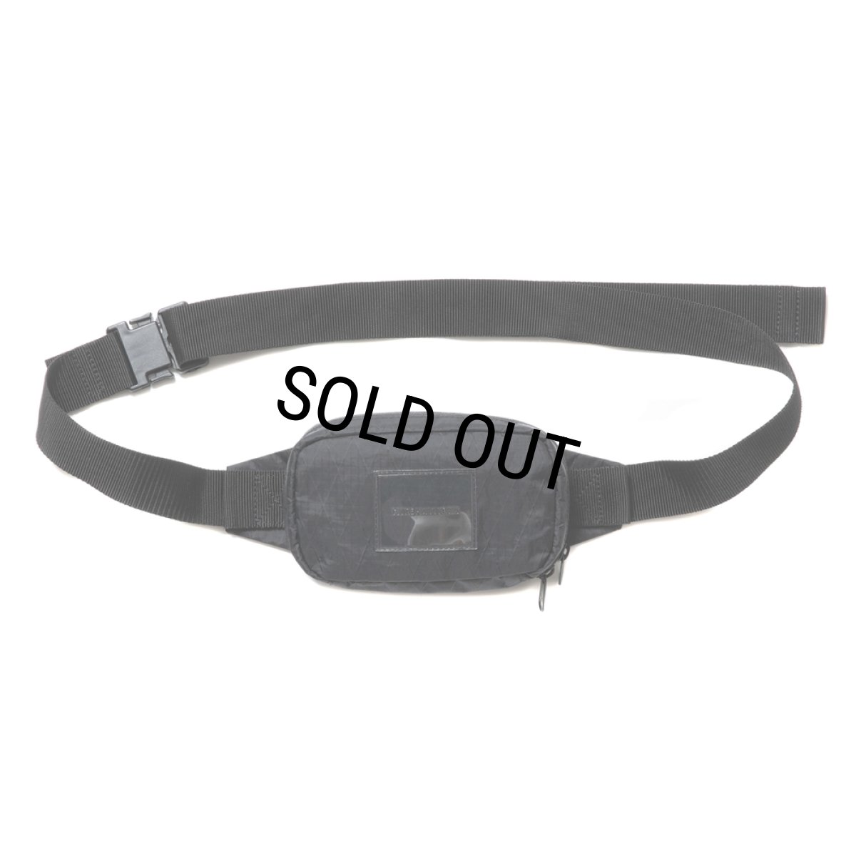 画像1: COOTIE PRODUCTIONS/Compact Waist Bag（X-PAC）（Black）［コンパクトウエストバッグ-24春夏］ (1)