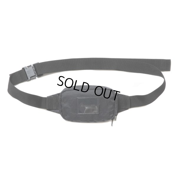 画像1: COOTIE PRODUCTIONS/Compact Waist Bag（X-PAC）（Black）［コンパクトウエストバッグ-24春夏］