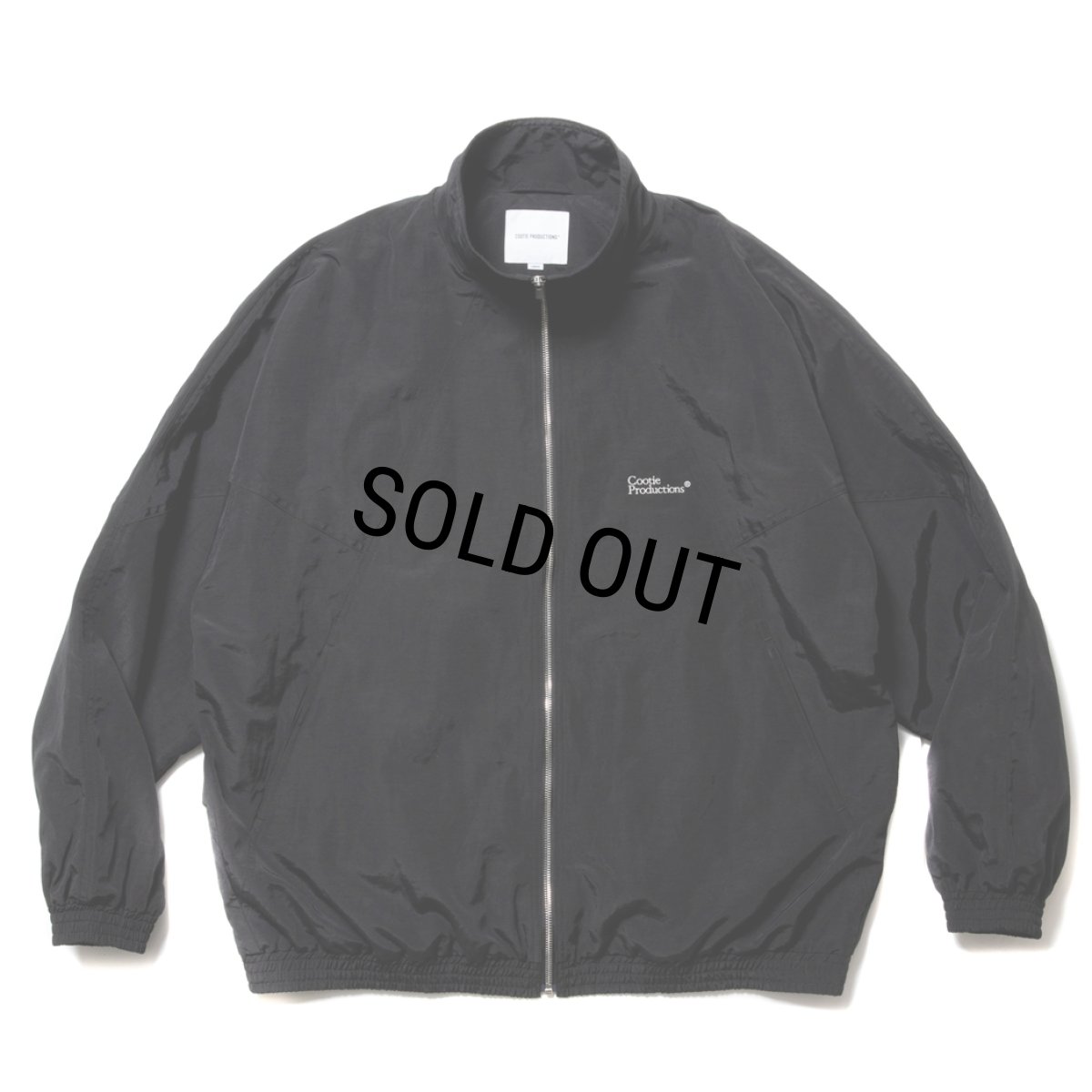 画像1: COOTIE PRODUCTIONS/N/L/C Weather Cloth Track Jacket（Black）［トラックJKT-24春夏］ (1)