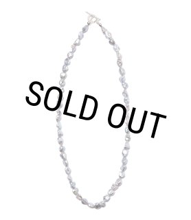 COOTIE PRODUCTION パールネックレス シルバー 925 COOTIE PRODUCTIONS/Distortion Pearl Necklace（Silver
