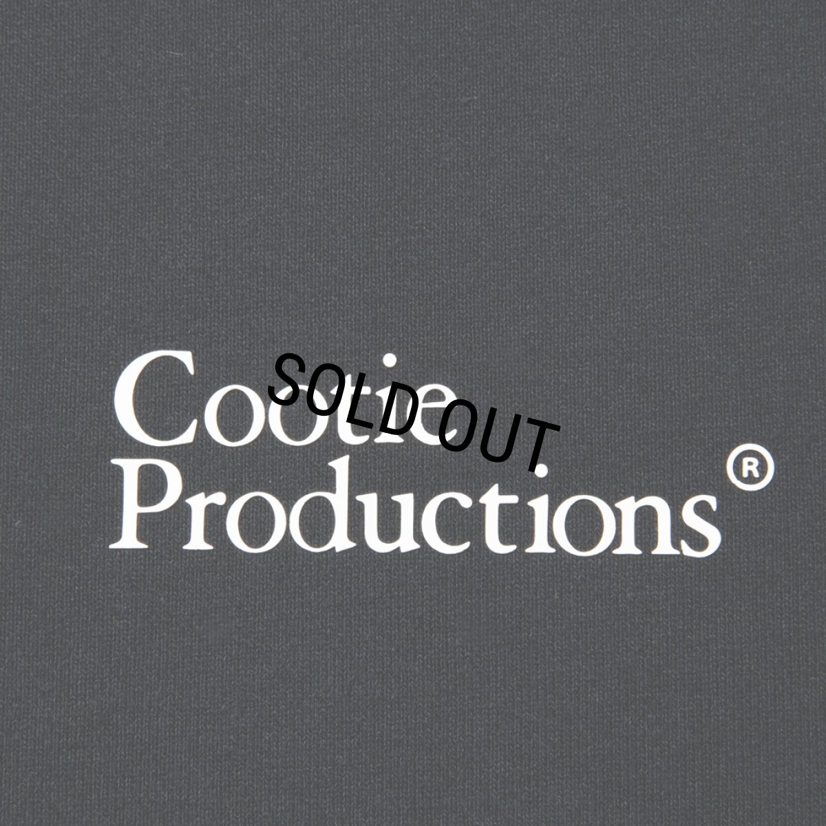 画像3: COOTIE PRODUCTIONS/Open End Yarn Plain Sweat Hoodie（Black）［ジップアップフーディー-24春夏］ (3)