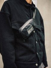 画像6: COOTIE PRODUCTIONS/Compact Waist Bag（X-PAC）（Black）［コンパクトウエストバッグ-24春夏］ (6)