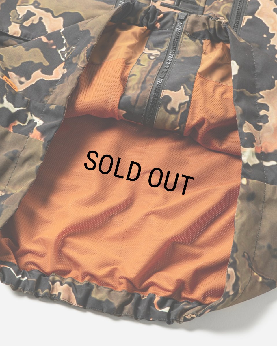 画像12: TIGHTBOOTH/RIPSTOP TACTICAL JKT（Orange Camo）［リップストップタクティカルJKT-24春夏］ (12)