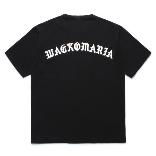 他の写真2: WACKO MARIA/WASHED HEAVY WEIGHT T-SHIRT（BLACK）［プリントT-24春夏］