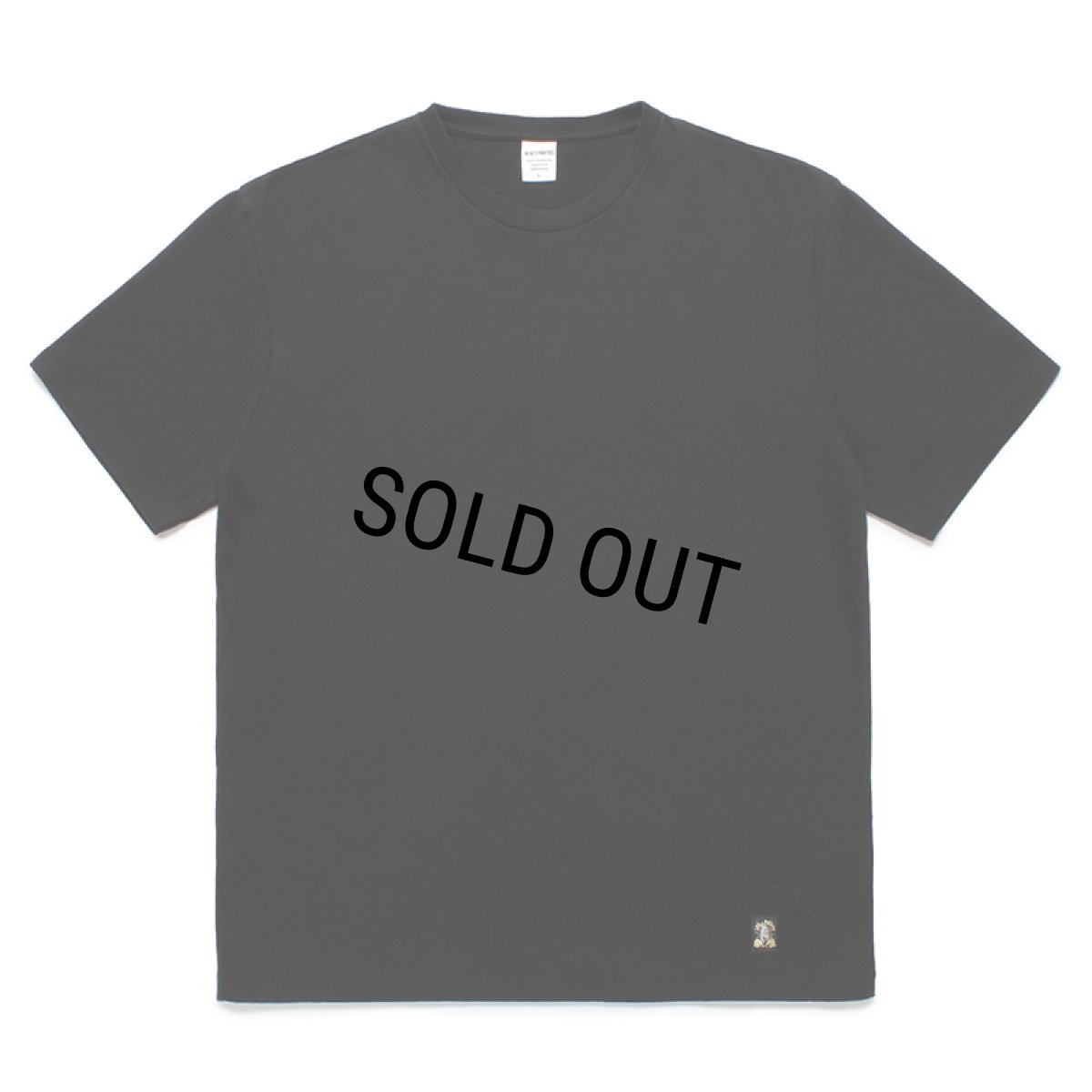 画像2: WACKO MARIA/WASHED HEAVY WEIGHT T-SHIRT（BLACK）［プリントT-24春夏］ (2)