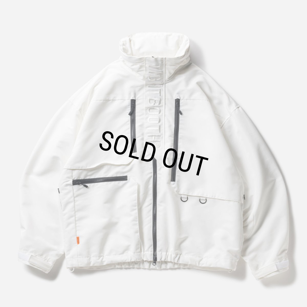 画像1: TIGHTBOOTH/RIPSTOP TACTICAL JKT（White）［リップストップタクティカルJKT-24春夏］ (1)