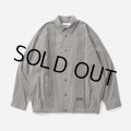 TIGHTBOOTH/PLEATS SHIRT JKT（Charcoal）［プリーツシャツJKT-24春夏］