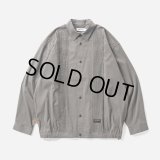 TIGHTBOOTH/PLEATS SHIRT JKT（Charcoal）［プリーツシャツJKT-24春夏］