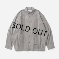 TIGHTBOOTH/PLEATS SHIRT JKT（Charcoal）［プリーツシャツJKT-24春夏］