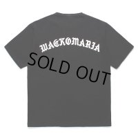 WACKO MARIA/WASHED HEAVY WEIGHT T-SHIRT（BLACK）［プリントT-24春夏］