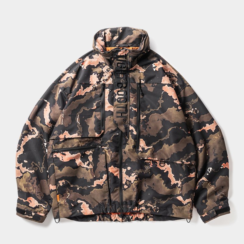 画像1: TIGHTBOOTH/RIPSTOP TACTICAL JKT（Orange Camo）［リップストップタクティカルJKT-24春夏］