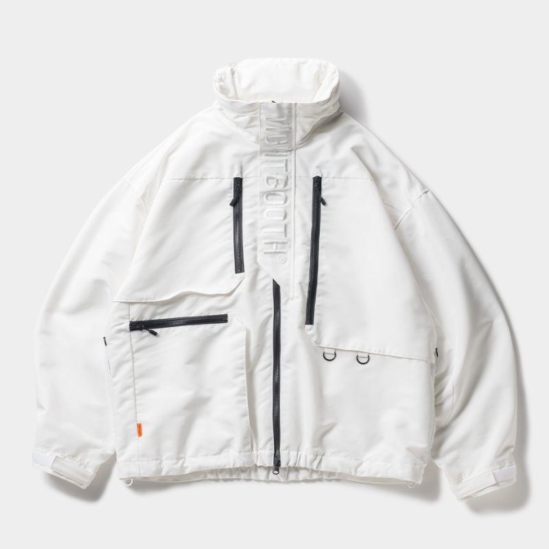 画像1: TIGHTBOOTH/RIPSTOP TACTICAL JKT（White）［リップストップタクティカルJKT-24春夏］