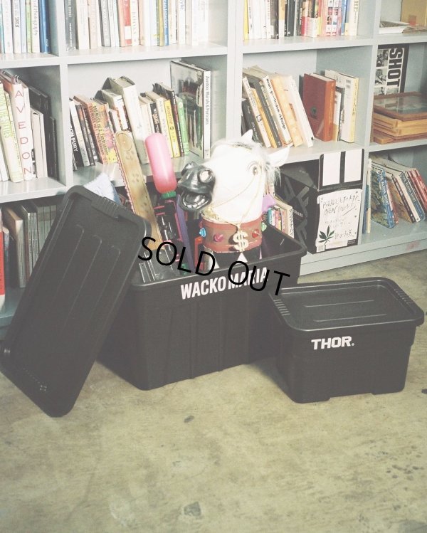 画像5: WACKO MARIA/THOR / LARGE TOTES WITH LID DC 22L（BLACK）［22L コンテナ-24春夏］