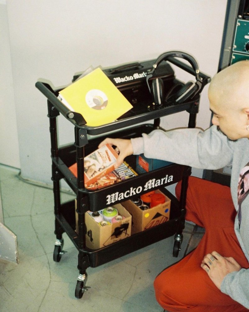 画像3: WACKO MARIA/TOYO STEEL / TWR4 TOOL WAGON（BLACK）［ツールワゴン-24春夏］