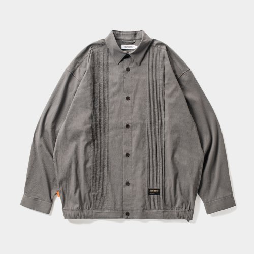 他の写真1: TIGHTBOOTH/PLEATS SHIRT JKT（Charcoal）［プリーツシャツJKT-24春夏］