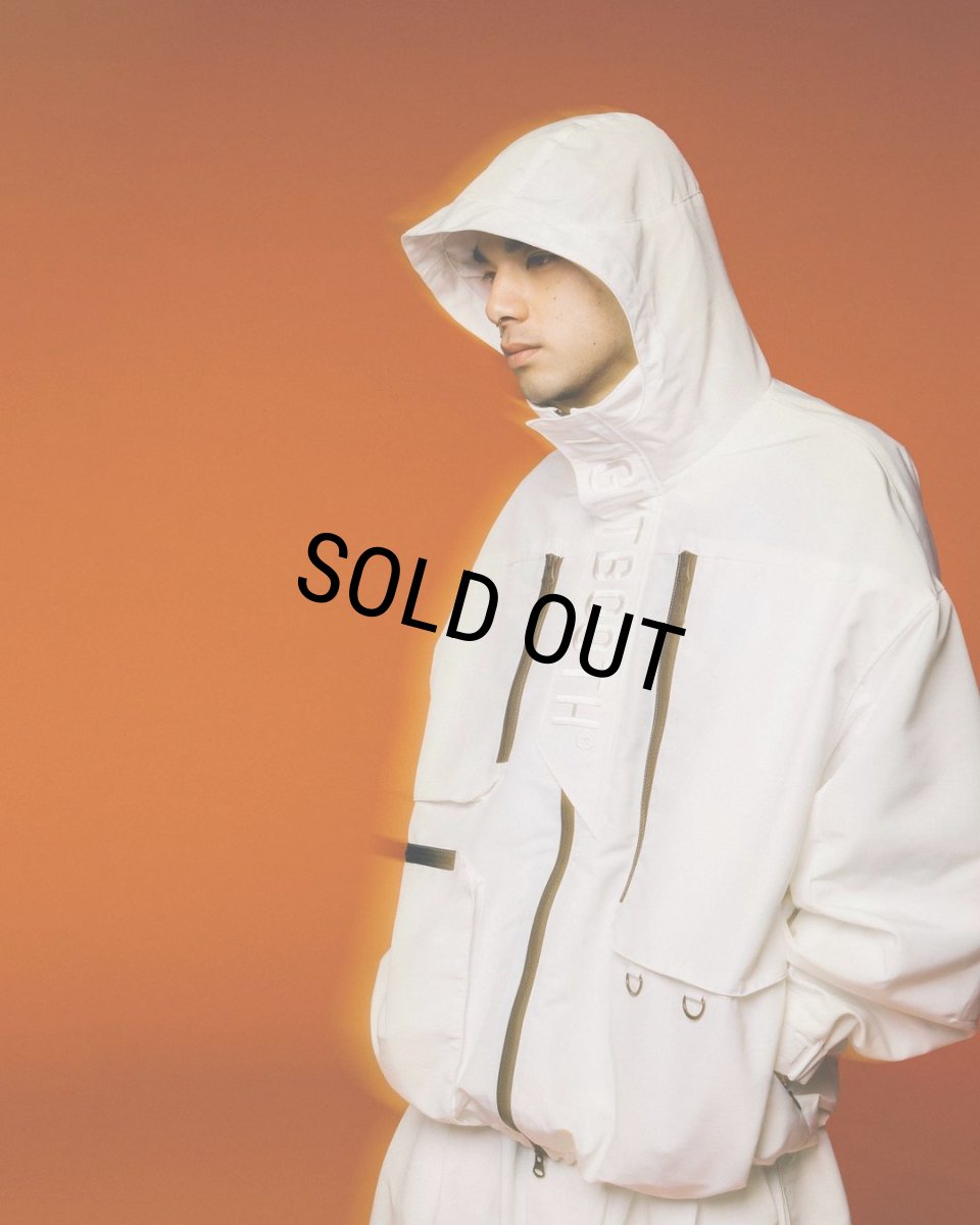 画像3: TIGHTBOOTH/RIPSTOP TACTICAL JKT（White）［リップストップタクティカルJKT-24春夏］ (3)