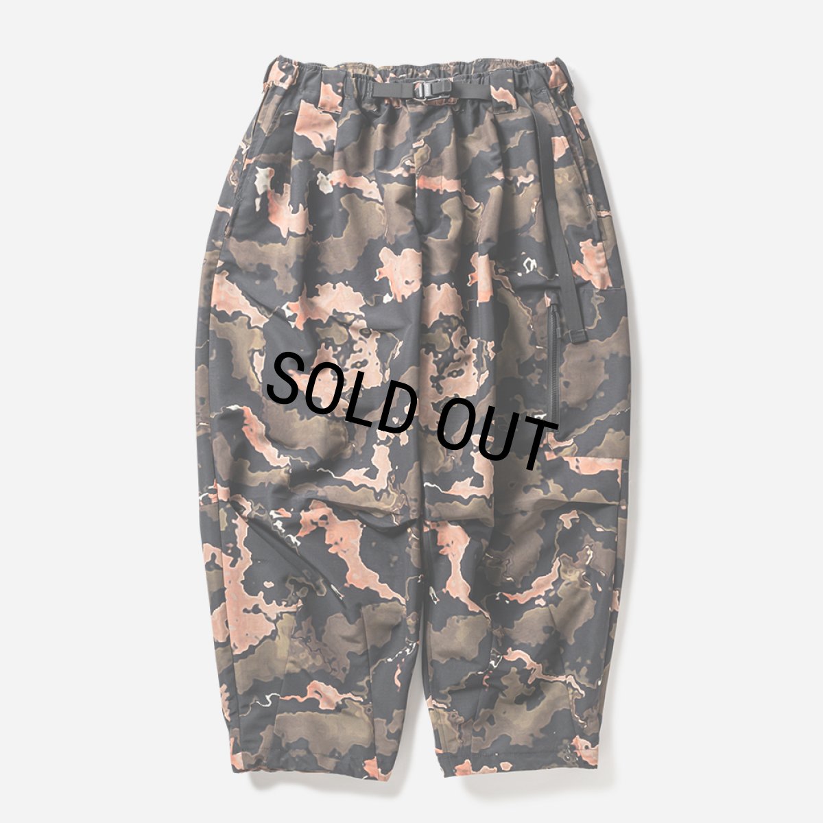 画像1: TIGHTBOOTH/RIPSTOP BALLOON CARGO PANTS（Orange Camo）［リップストップバルーンカーゴパンツ-24春夏］ (1)