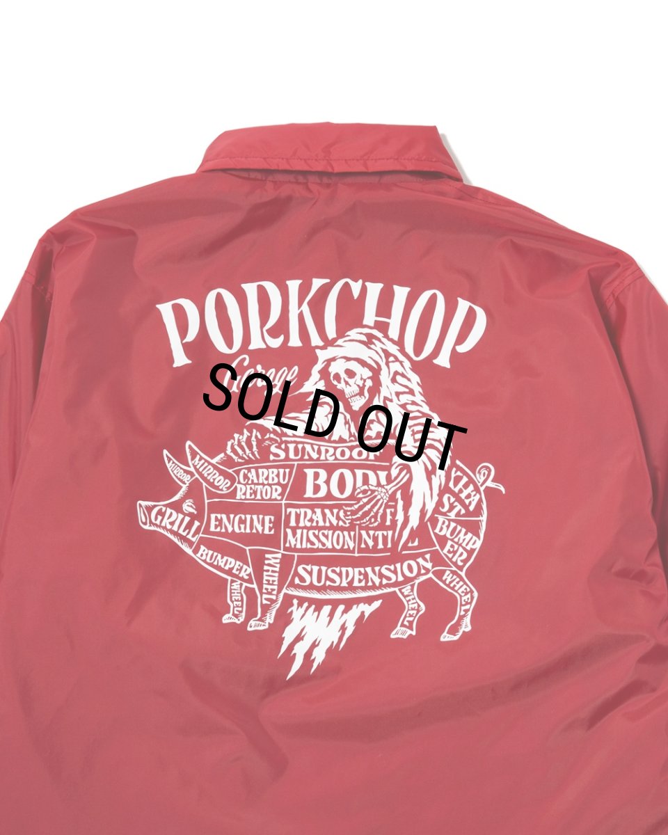 画像10: PORKCHOP/NYLON JKT REAPER P（×MASSES）（RED）［ナイロンJKT-24春夏］ (10)