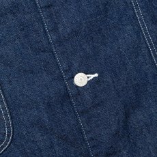 画像4: CALEE/9.5OZ DENIM COVERALL（INDIGO BLUE）［デニムカバーオール-24春夏］ (4)