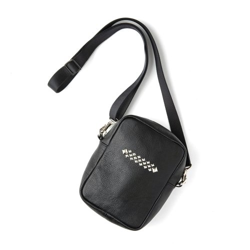 他の写真1: CALEE/STUDS LEATHER SHOULDER POUCH ＜TYPE A＞（BLACK）［スタッズレザーショルダーポーチ-24春夏］