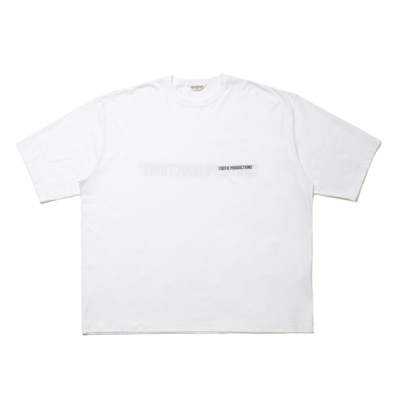画像1: COOTIE PRODUCTIONS/Print Oversized S/S Tee（White）［オーバーサイズT-24春夏］