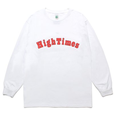 画像1: WACKO MARIA/HIGH TIMES / LONG SLEEVE T-SHIRT（WHITE）［プリント長袖T-24春夏］