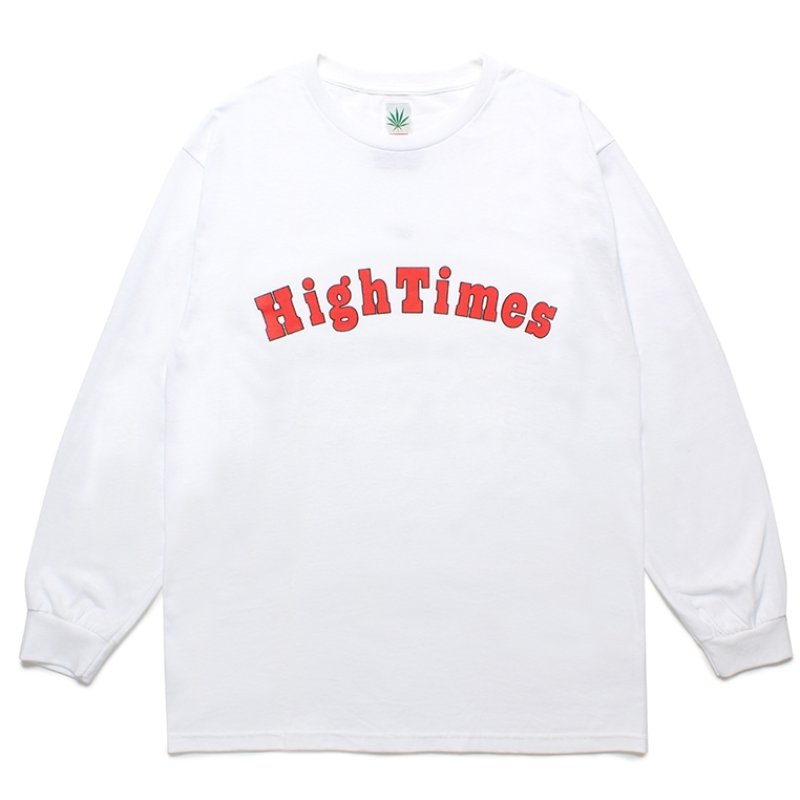 画像1: WACKO MARIA/HIGH TIMES / LONG SLEEVE T-SHIRT（WHITE）［プリント長袖T-24春夏］