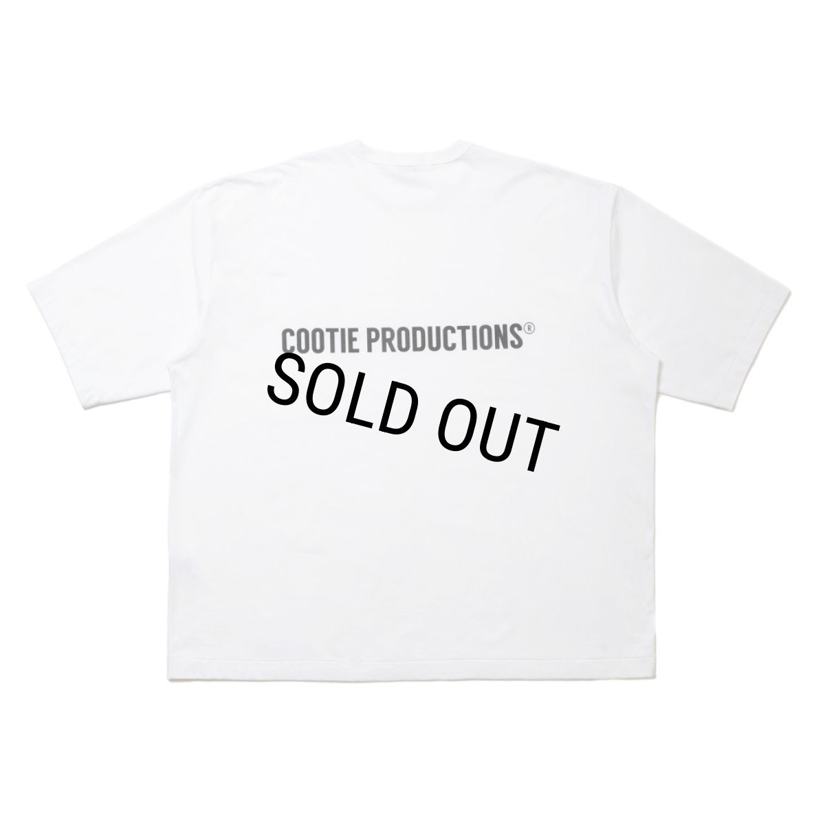 画像1: COOTIE PRODUCTIONS/Print Oversized S/S Tee（White）［オーバーサイズT-24春夏］ (1)