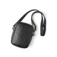 画像2: CALEE/STUDS LEATHER SHOULDER POUCH ＜TYPE A＞（BLACK）［スタッズレザーショルダーポーチ-24春夏］ (2)