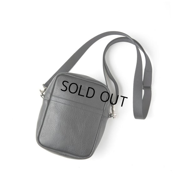 画像2: CALEE/STUDS LEATHER SHOULDER POUCH ＜TYPE A＞（BLACK）［スタッズレザーショルダーポーチ-24春夏］