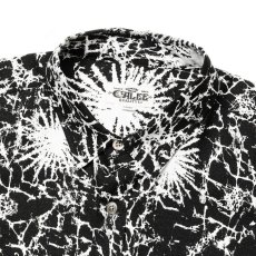 画像3: 【40%OFF】CALEE/BATIK PATTERN OVER SHILHOUETTE L/S SH（BLACK）［オーバーシルエットシャツ-24春夏］ (3)