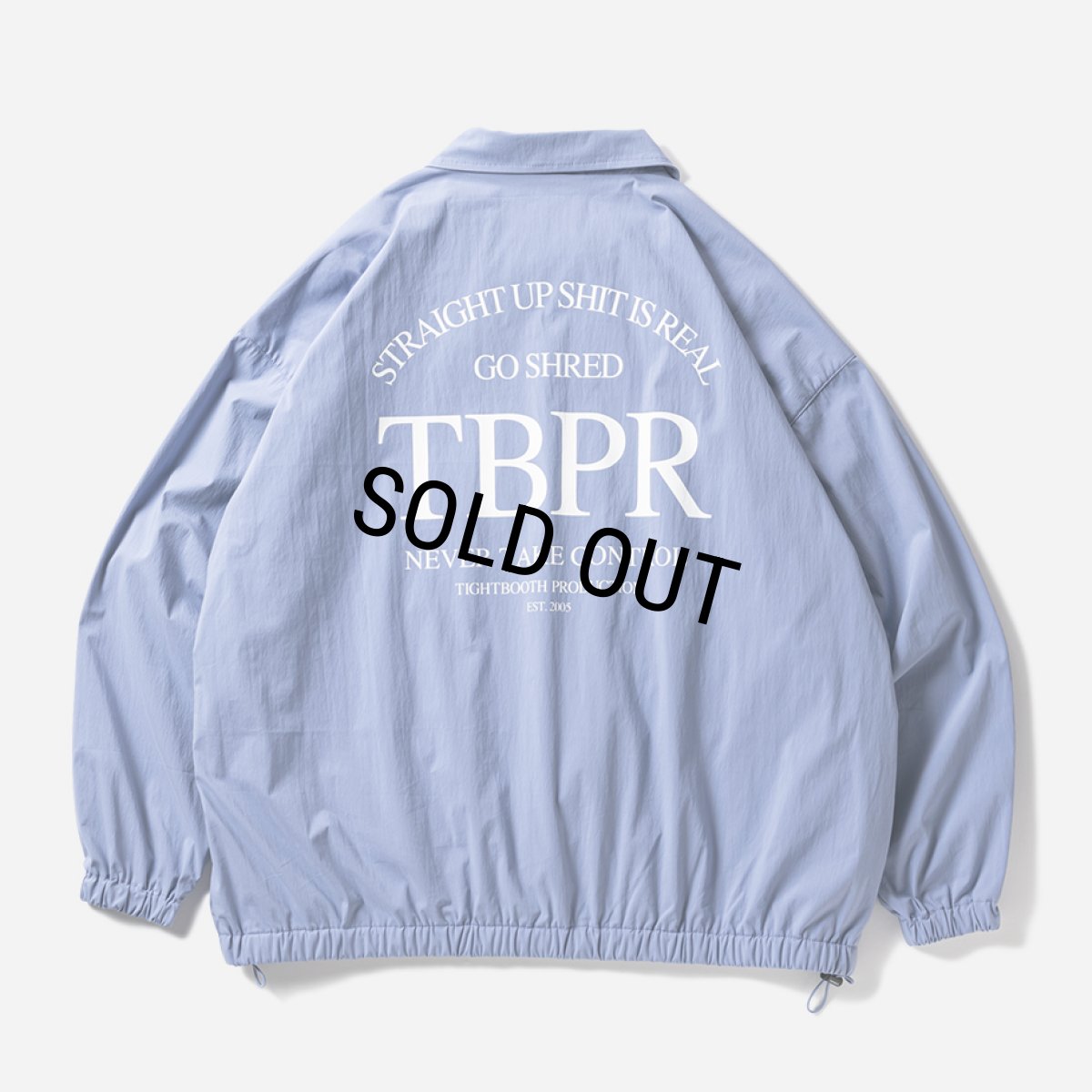 画像1: TIGHTBOOTH/STRAIGHT UP COACH JKT（Light Blue）［コーチJKT-24春夏］ (1)