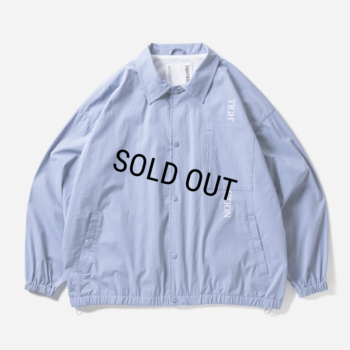 画像2: TIGHTBOOTH/STRAIGHT UP COACH JKT（Light Blue）［コーチJKT-24春夏］ (2)