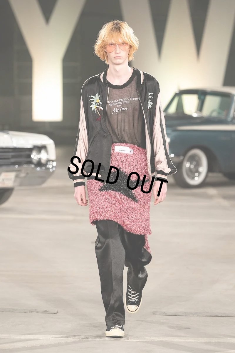 画像5: 【50%OFF】DAIRIKU/"Hawaii" Ska Jumper（Black x Pink）［スカジャン-24春夏］ (5)
