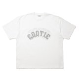 COOTIE PRODUCTIONS/Open End Yarn Print S/S Tee（White）［プリントT-24春夏］